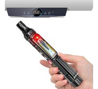 Tuxxjzm Détecteur d'air Naturel, détecteur de Fuite d'air pour la Maison | Détecteur de Fuite d'air Thermique Pen Design | avec Alarme sonore et visuelle, détecteur de Fuite d'air, Protection de