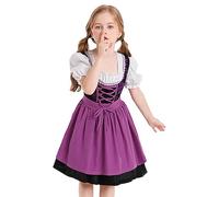 Tuxxjzm Dirndl Robe de fête de la bière allemande pour enfants Dirndl Costume de Dirndl Costume de Dirndl Costume de Dirndl Costume de Dirndl Costume de Dirndl Costume de carnaval pour enfants