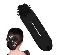 Tuxxjzm Fabricant de sandwichs à beignets, fabricant de sandwichs à cheveux | Élastiques pour cheveux | Outil pour créer des sandwichs, styler pour anneaux de beignets réutilisables, pour