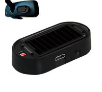 Tuxxjzm Fausse lumière d'alarme de voiture, fausse alarme de voiture | Système de sécurité de voiture à lumière clignotante LED,Produits de sécurité automobile, dispositif antivol de voiture, systèmes