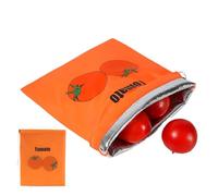 Tuxxjzm Garder la laitue - Sacs à laitue pour légumes | Pochette alimentaire avec cordon de serrage intégré en feuille d'aluminium pour appartement, camping, shopping, Couleur orange., Refer to