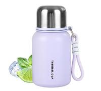 Tuxxjzm Gobelet isotherme - Bouteille d'eau isotherme - Tasse en acier inoxydable pour le sport, le camping, la salle de classe, petit gobelet portable