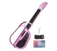 Tuxxjzm Guitare électrique sans cordes pour tout-petits - Instrument de musique électrique pliable pour l'éducation musicale des enfants d'âge préscolaire, garçons, filles, jeunes enfants, voyage