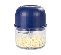 Tuxxjzm Hachoir à ail électrique, hachoir à ail électrique, hachoir à oignon électrique portable de 40 W, processeur de mixeur d'aliments végétaux rechargeable pour gingembre et viande