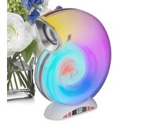 Tuxxjzm Haut-parleur de musique, haut-parleur sans fil portable - Veilleuse en forme de coquille sans fil,Haut-parleurs portatifs multifonctionnels mignons avec lumière douce et chaude pour la maison