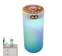 Tuxxjzm Humidificateur de voiture, humidificateur de voiture, humidificateur de bureau personnel | Humidificateur d'aromathérapie pour voiture, petit humidificateur de voiture avec lumière colorée