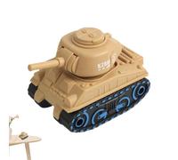 Tuxxjzm Jouet de réservoir pour garçons, Jouet de réservoir d'impression,Presse et Go Tank Toy Véhicule | Jouet de citerne et Camion de Combat pour réservoirs