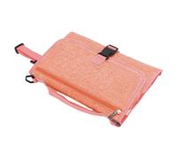 Tuxxjzm Matelas à langer de voyage - Station à langer amovible, amovible, facile à nettoyer, résistant à l'usure, sac à langer avec poche pour lingettes pour fête d'enfant, amis