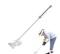 Tuxxjzm Outil de désherbage portable, râteau de désherbage avec poignée, râteau pour ameublir le sol, en acier multifonctionnel pour ameublir le sol, outil de plantation agricole