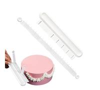 Tuxxjzm Outil de guidage pour arche de gâteau - Modèle d'écriture réglable, outils de gâteau pour la décoration, pour la fabrication de fondants, pâtisseries, boulangerie, atelier, pâtisserie