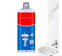 Tuxxjzm Pâte de réparation en porcelaine, remplissage de fissures dans les carreaux | Adhésif professionnel pour mastic pour carreaux | Remplissage de fissures, scellant pour joints, pâte de