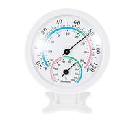 Tuxxjzm Petit thermo-hygromètre, compteur de température et d'humidité | Thermomètre hygromètre mécanique 2 en 1, hygromètre de table et mural pour intérieur et extérieur pour incubateurs