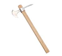 Tuxxjzm Pick Axe, Pic à creuser - Pic de jardin 2 en 1 bec efficace, hache à main multifonction en acier inoxydable, petite hache avec manche pour jardinier, coupe des racines
