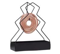 Tuxxjzm Porte-bâtons d'encens, porte brûleur d'encens, brûleur a pour moucherons suspendu, jolie boîte porte-bobines pour moucherons en forme de chat, brûleur à accrocher,