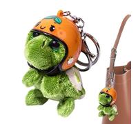 Tuxxjzm Porte-clés en Peluche | Porte-clés de la Marine, Adorable Pendentif de Sac de Dessin animé, en Peluche de Dessin animé avec Coiffe pour Vacances de Noël, Orange, Consulte la descripción