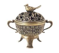 Tuxxjzm Porte-encens en forme de cône - Brûleur d'aromathérapie zen, atmosphère apaisante pour lieu de travail rituel, maison, chambre à coucher, yoga, spa, entrée, table de méditation