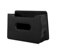 Tuxxjzm Poubelle de voiture pour siège arrière | Organiseur de voiture derrière le siège pour téléphones portables, clés, collations - Boîte de rangement en cuir PU grande capacité facile à installer