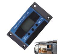 Tuxxjzm Régulateurs de charge pour panneaux solaires,Contrôleur de charge solaire - Régulateur de charge Régulateur de charge,Régulateur de panneau solaire 12V-24V, 2 ports USB, contrôleur