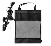 Tuxxjzm Sac de Rangement pour Chariot de Golf | Accessoires de Chariot de Golf - Grande capacité Organisateur d'accessoires en Maille pour Les Joueurs de Voyage, de Marche, Femmes, garçons