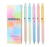 Tuxxjzm Stylo à encre gel neutre | Stylos à pointe fine rétractable, multi-usage, pour journal, école, famille, amis, enseignants, étudiants