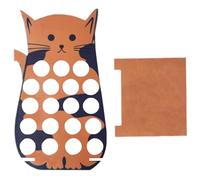 Tuxxjzm Support de dosettes de café | Station à café multi-niveaux en forme de chat - Accessoires de rangement compacts pour sachets de thé, grains de chocolat