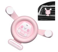 Tuxxjzm Support de téléphone de Voiture - Support Fixe de Navigation Automatique de Dessin animé, Outil de Fixation Stable pour téléphone Portable pour Petite Voiture, Camping-Car, berline et