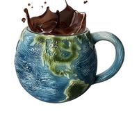 Tuxxjzm Tasses à café mignonnes | Motif astronaute pour femme - Verres fantaisie esthétiques pour décoration de chambre pour thé, lait, jus, vin, bière, cuisine, travail, café, de ferme