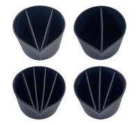 Tuxxjzm verseurs en résine, fendus pour peinture - Outils de mesure Fournitures pour moules, loisirs créatifs, accessoires de peinture acrylique