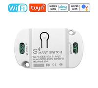 Tuya 220 V Intelligent Household Timer Switch, Cordless Remote Converted Module, Multipurpose Smart Life Controller for Table Lamp, Floor Lamp, Pool Light, Holiday Decorations