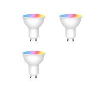 Tuya Ampoule LED GU10 à Intensité Variable 6 W 220 V Life Contrôle par Application Ampoule de Projecteur Fonctionne avec Alexa
