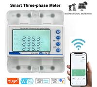 Tuya Compteur Triphasé Smart WiFi 100A Bidirectionnel Photovoltaïque