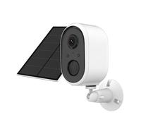 TUYA Goldsmart Caméra de sécurité extérieure sans fil alimentée par énergie solaire avec WiFi