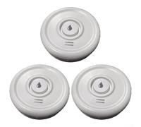 Tuya Lot de 3 mini détecteurs de fuite d'eau WiFi avec alertes de 90 à 110 dB et télécommande par application pour cuisine, cave, salle de bain