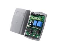 Tuya - ouvre-porte de Garage, récepteur porte, 2ch, 433mhz, 433.92mhz, Code roulant fixe universel, commutateur contrôleur multi-marque(DC 12V-24VX1)