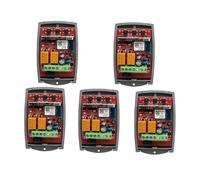 Tuya - ouvre-porte de Garage, récepteur porte, 2ch, 433mhz, 433.92mhz, Code roulant fixe universel, commutateur contrôleur multi-marque(AC 85-250V WIFI X5)