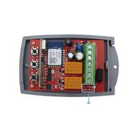Tuya - ouvre-porte de Garage, récepteur porte, 2ch, 433mhz, 433.92mhz, Code roulant fixe universel, commutateur contrôleur multi-marque(AC 85-250V WIFIX1)