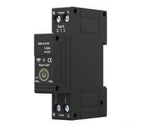 Tuya pour ZIGBEE pour disjoncteur intelligent 63 A, compteur de puissance WiFi avec fonction prépayée, télécommande et commande vocale, protection contre les surintensités pour la surveillance de
