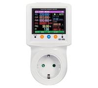 Tuya Prise de Courant Intelligente 230V APP Télécommande WIFI Wattmètre Compteur De Courant Alternatif Consommation d'Électricité Prise EU Compteur d'Énergie