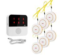 Tuya Seniors WIFI Button Wireless Caregiver Pager Elderly SOS Alarm Senior Elderly Emergency Alarm