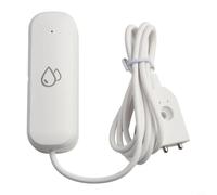 Tuya-Smart Détecteur de fuite d'eau WiFi avec application d'alerte et télécommande, alarme d'inondation sans fil pour la sécurité de la maison dans la cuisine et le sous-sol (1 pièce)