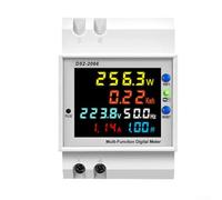 Tuya Smart Digital Display Electricity Meter, moniteur d'énergie avec WiFi, disjoncteur à montage sur rail DIN, compatible avec la maison, le bureau, la gestion de l'énergie de l'hôtel (type intégré)