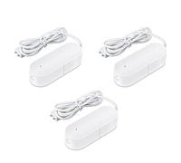 Tuya Smart Home Sans Fil WiFi Alarme Fuite D'eau Détecteur De Capteur Alerte D'inondation Ensemble Liaison Débordement Avec Contrôleur Valve(3PCS Flood Sensor)