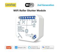Tuya Smart Life WiFi Rideau Commutateur Module Connecté Volets Roulants Contrôle Stores Moteur Google Home Alexa Electric Drive Fenêtre LoraTap Automatique Automatisation Résidentiel Motorisé Style A
