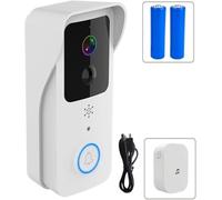 Tuya Sonnette Vidéo sans Fil Interphone Visuel Numérique WiFi 2.4g 5ghz Garde Électronique Étanche 1080p Caméra De Sécurité Domestique, T32-w3, E/U