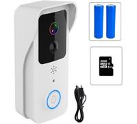 Tuya Sonnette Vidéo sans Fil Interphone Visuel Numérique WiFi 2.4g 5ghz Garde Électronique Étanche 1080p Caméra De Sécurité Domestique, T32-w2, U/K