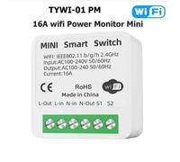 Tuya-Télécommande WiFi IR pour maison intelligente,contrôleur infrarouge universel pour climatiseur,moteur de rideau TV,Alexa,Google Home - Type TYWI-01PM PM Monitor