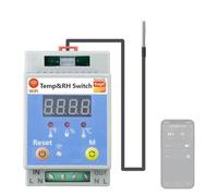 Tuya Testeur de sol intelligent WiFi avec application de contrôle pour téléphone portable, affichage de l'historique, partage de l'appareil, compatible avec Google Assistant Modes personnalisables