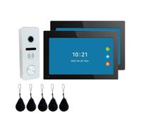 Tuya - Visiophone Filaire avec Écran Tactile De 7 Pouces, Interphone Vidéo WiFi, Système De Sonnette Vidéo for Maison Intelligente, 1080P, Caméra Filaire À 160 °(2 7 inch 94206wic)