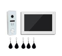 Tuya - Visiophone Filaire Avec Écran Tactile De 7 Pouces, Interphone Vidéo Wifi, Système Sonnette For Maison Intelligente, 1080P, Caméra À 160 ° Gamme D'environnements Domestiques(7 inchw 94206wic)