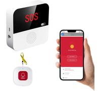 Tuya WiFi Defense Kit with 1 Transmitters and 1 Receivers,Compatible with Smart Life/Alexa App (Supports Wi-Fi 2.4GHz Only)